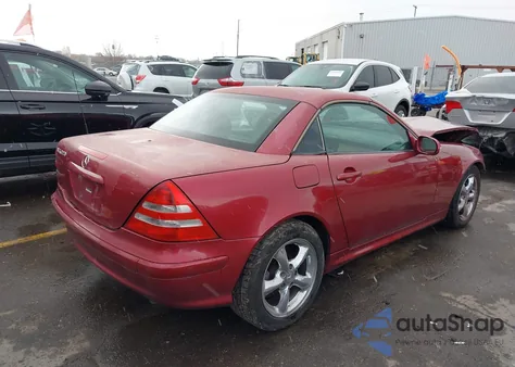 2001 Mercedes-Benz Slk 320 z USA, uszkodzony, nr VIN WDBKK65F01F198210
